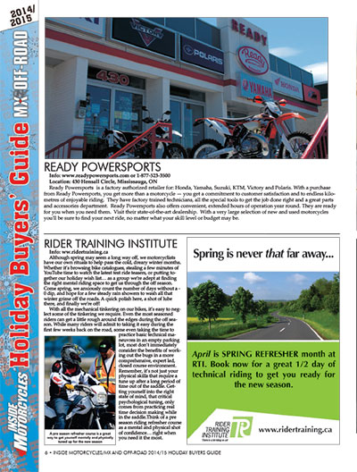 Inside Motorcycles - December 2014